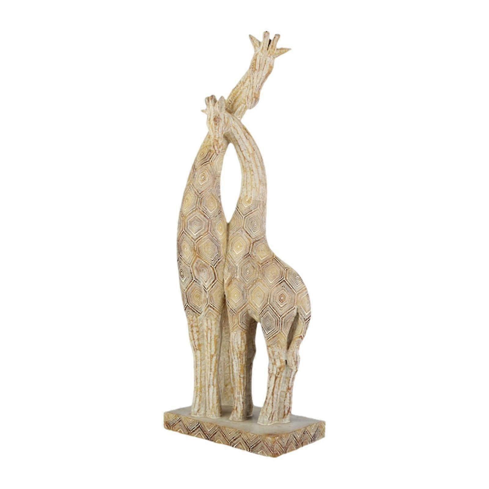 Giraffe Statue Ornament Modern Tabletop Decor for Office Living Room Cabinet