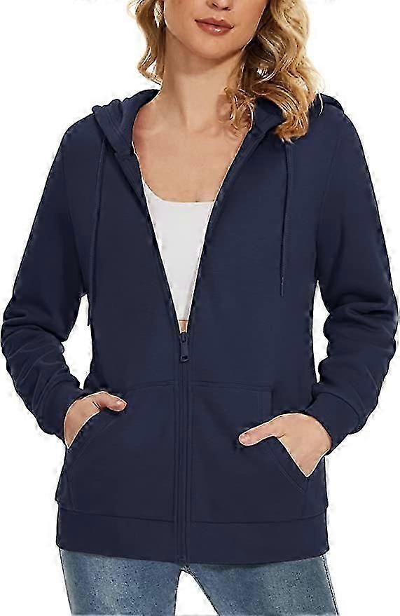 Felpa con cappuccio con zip da donna felpa foderata in pile con coulisse felpa con cappuccio causale giacca a maniche lunghe con tasche