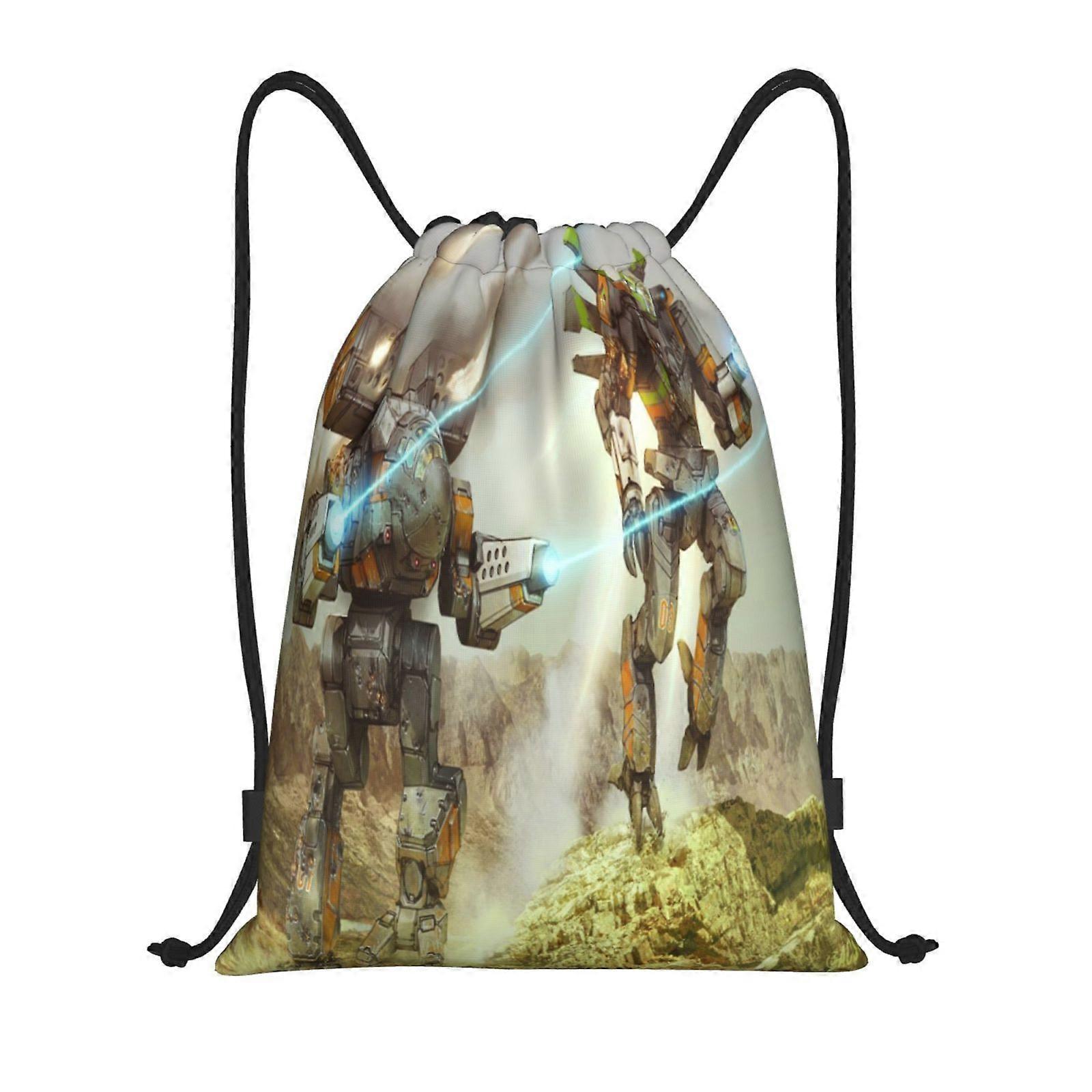 e96 War of the Robots Canvas double shoulder backpack easy to carry and effortlessly cool h96
