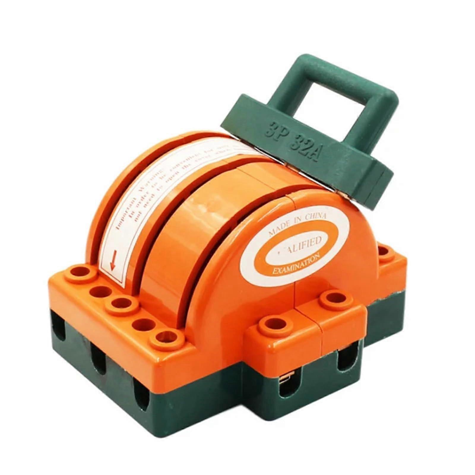 3P Three Pole 30A Double Throw Knife Disconnect Switch 220V/380V