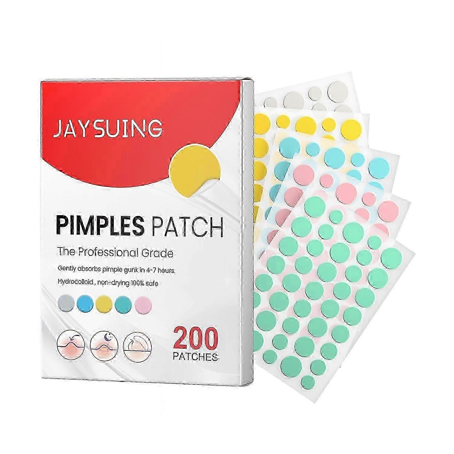 Jaysuing Pimples Patch, Repair Pockmarks Lighten Pimples Blemishes Cover Pimples