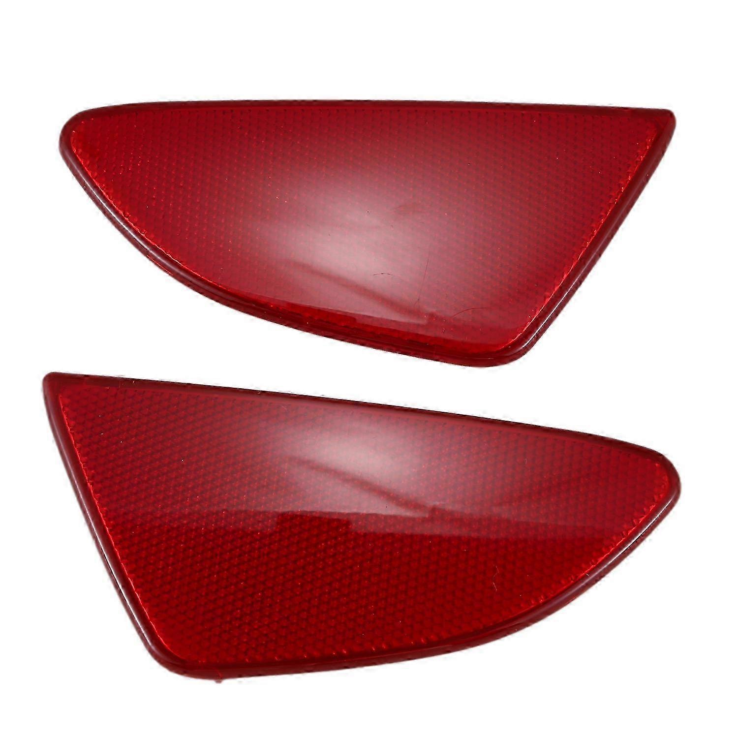 ABS Plastic Rear Tail Fog Light Lamp Reflector Panel Set for 2 Demio 2015-2018