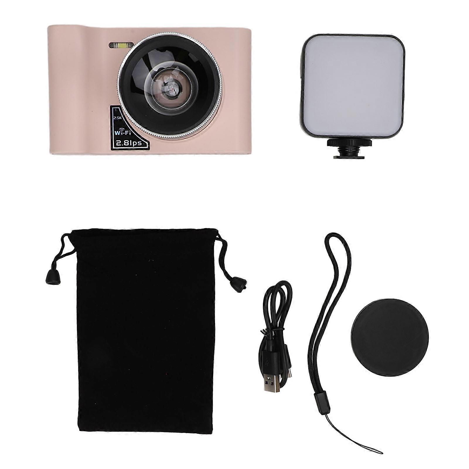 24MP 2.5K WiFi Vlogging Camera - 16X Zoom, 2.8" Screen, Webcam & Easy Sharing