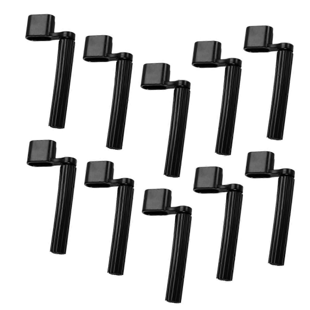 Electric Bass String Winder Guitar String Winder Tool 10pcs Set Reusable Abs Plastic for Acoustic Electric Guitars