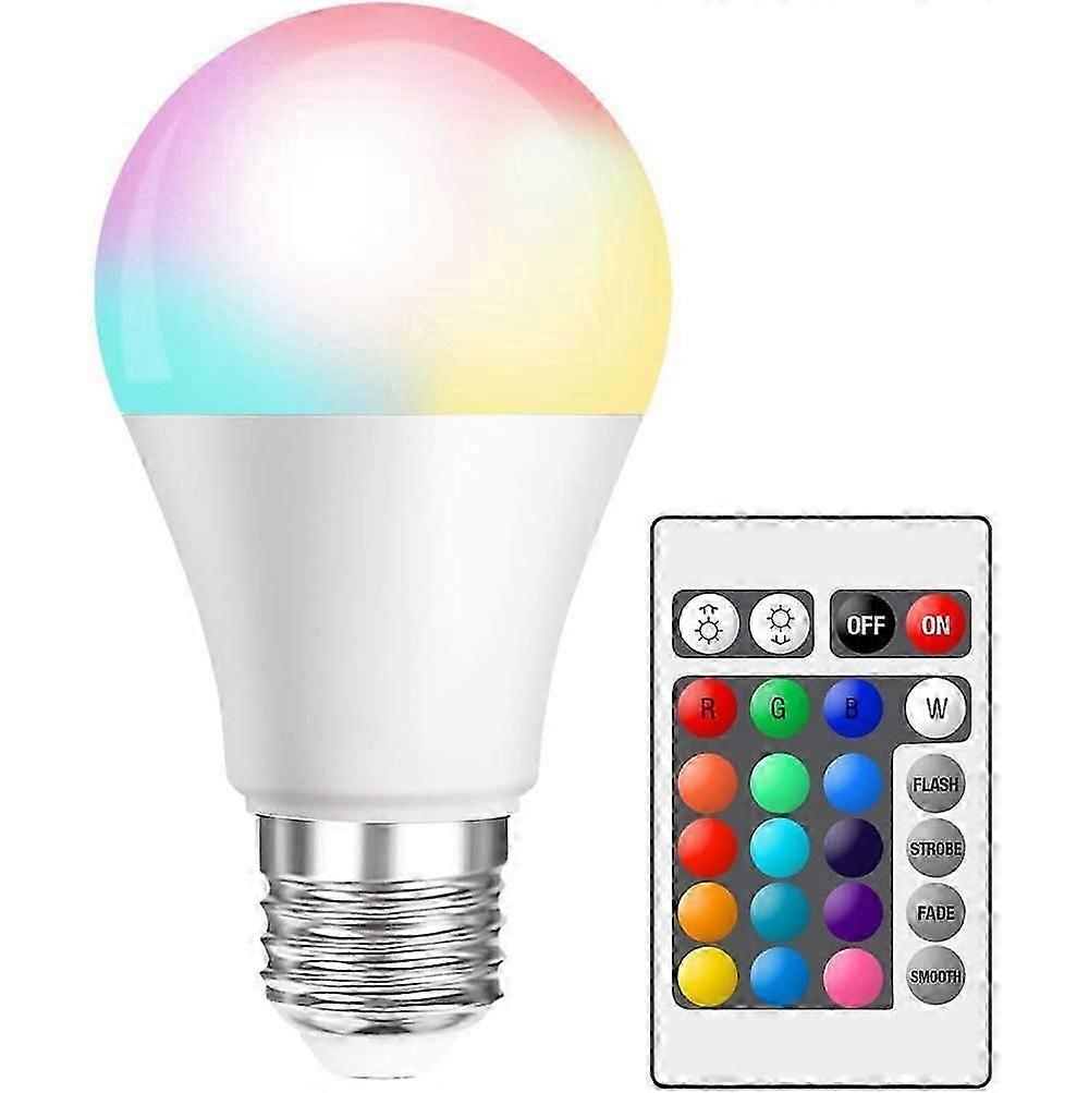 5W Equivalent Led Bulb Color Changing Dimmable Remote Control