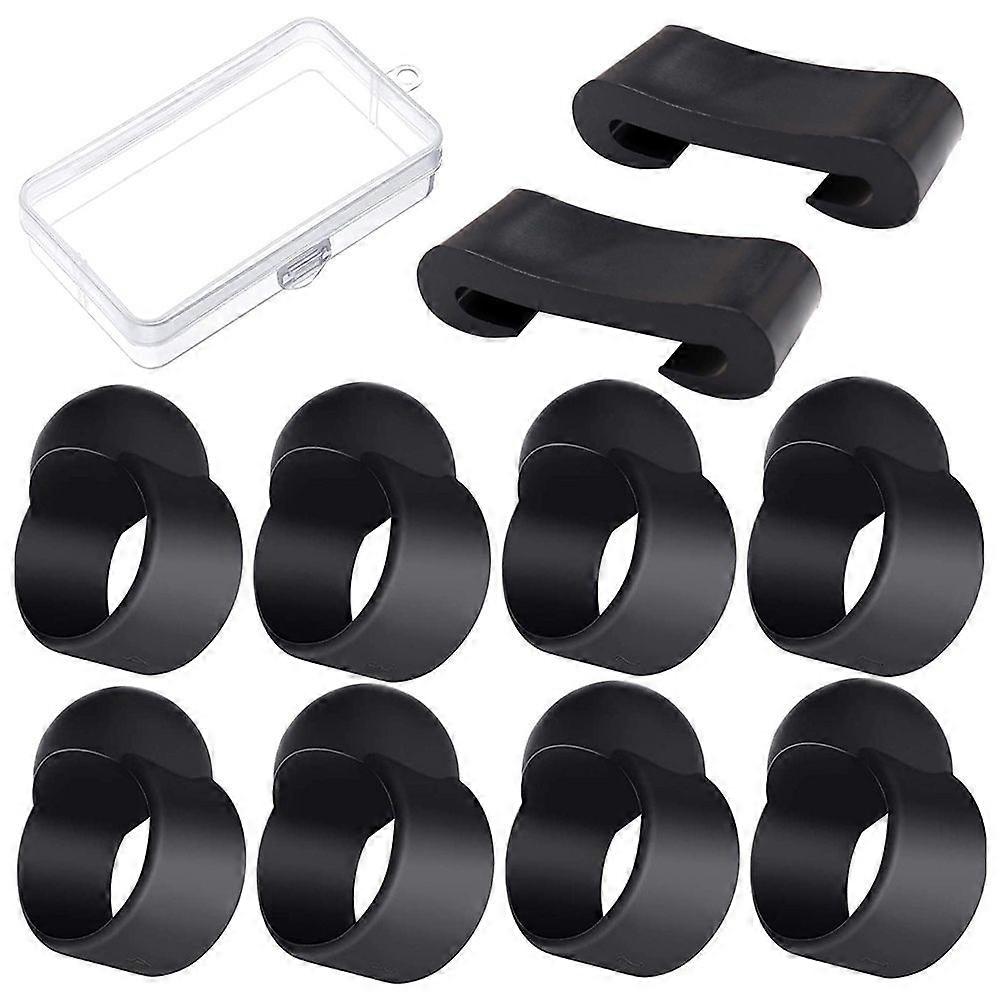 10Pcs Steel Tongue Drum Accessories Kit with Storage Box for Drum Instrument