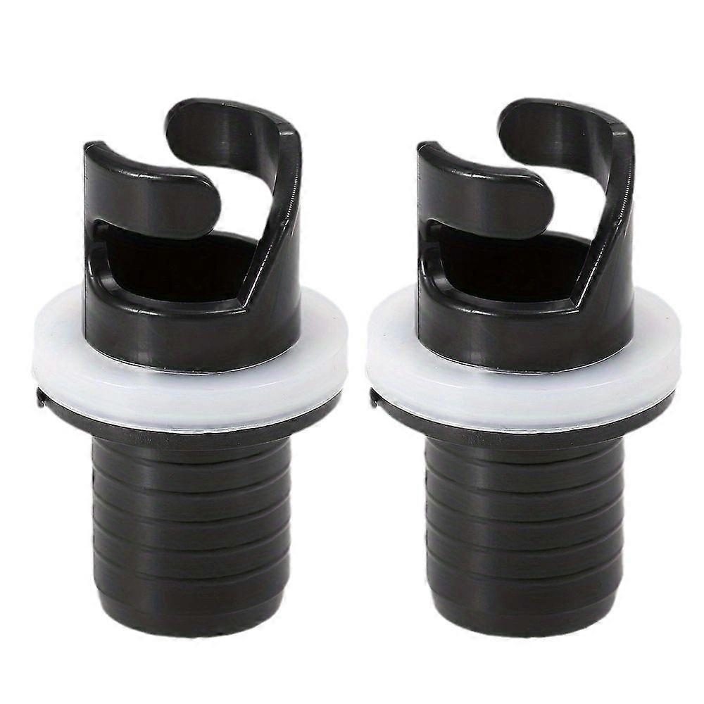 Boat Foot Pump Hose Adapter Valve Adapter HR 2pcs Inflatable Valves Inflatable Kayak Pump Hose Adapter Plastic Air Valve Adapter