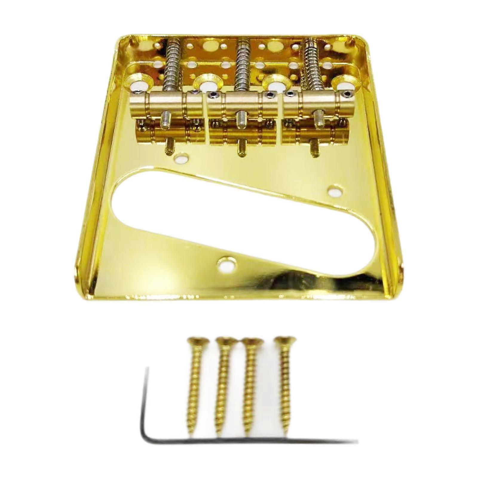 Guitar Bridge Set Upgrade Easy to Install for Electric Guitar DIY Sturdy