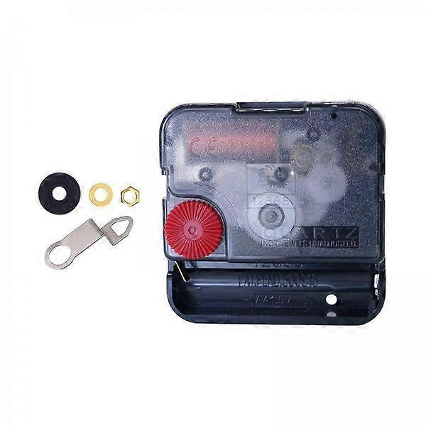 2-6pack Clock Mechanism Replacement Accessory with Black Rubber Pad DIY Clock