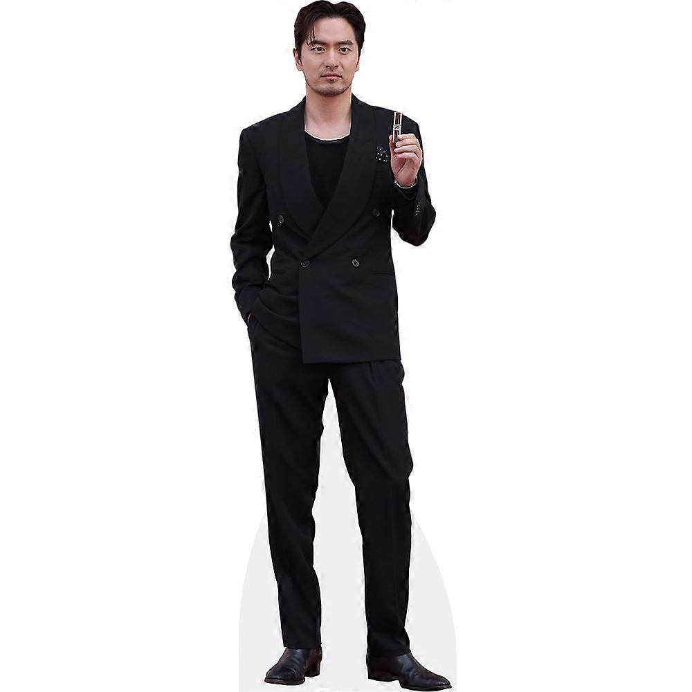 Lee Jin-uk (Black Suit) Cardboard Cutout (lifesize OR mini size). Standee. Stand Up.