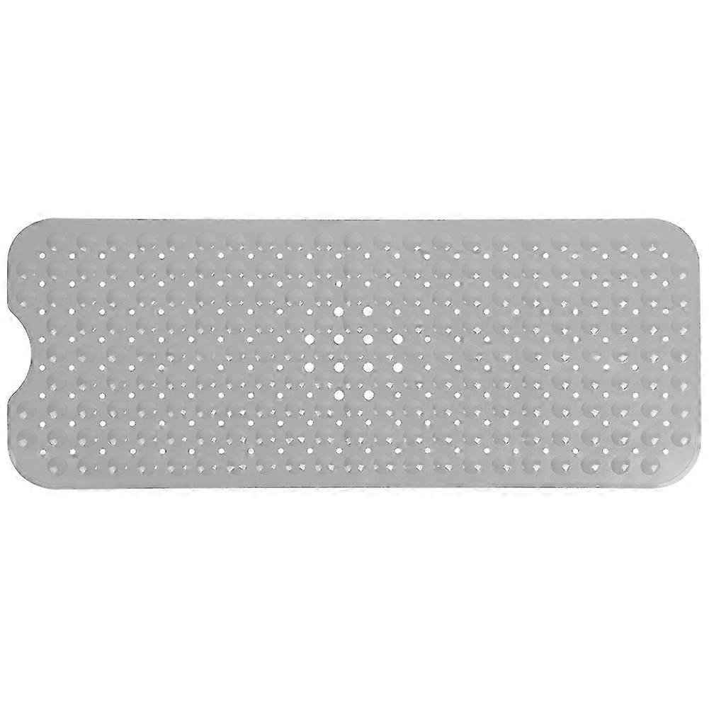 キッチン&バスルーム用吸盤付き滑り止めバスタブマット - グレー