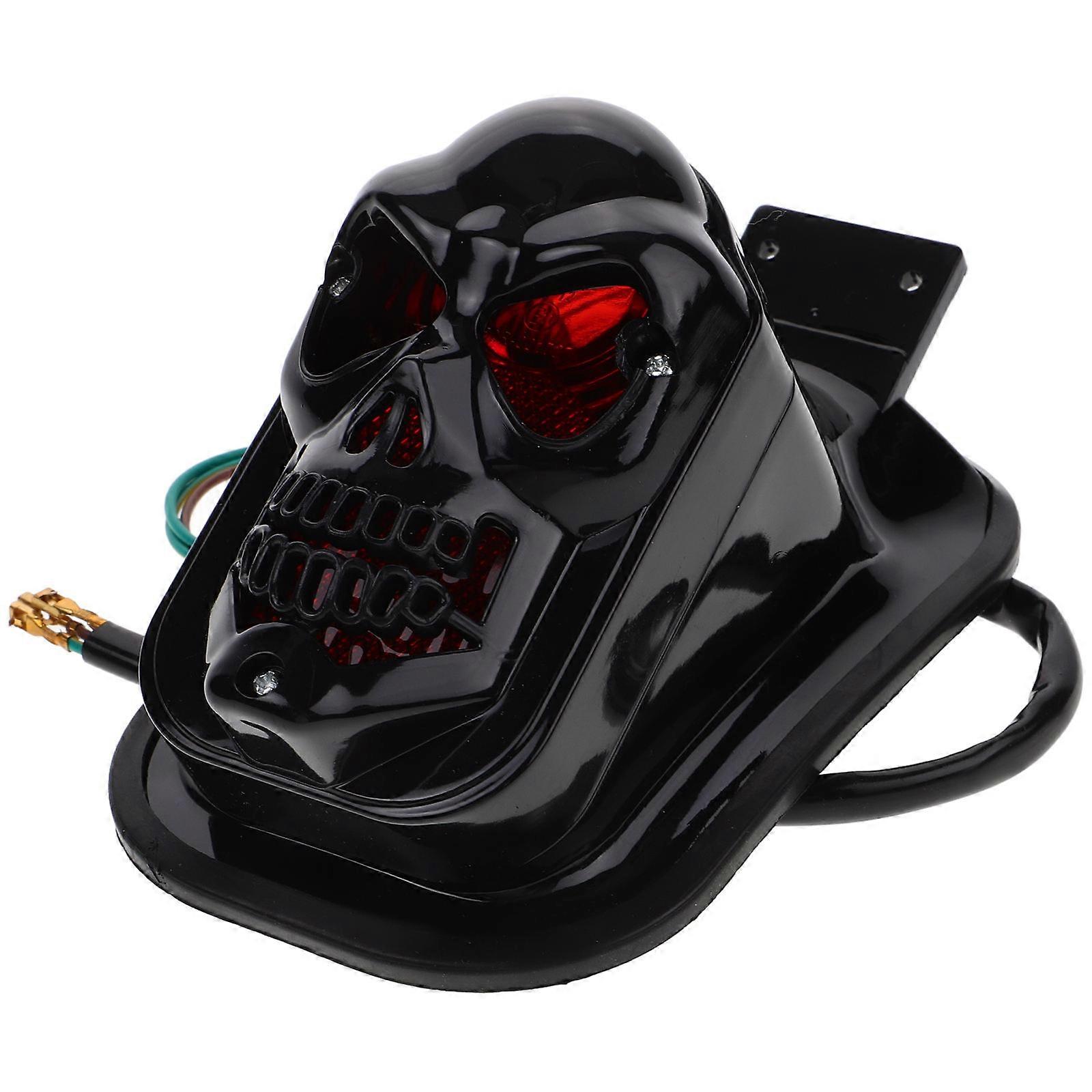 Skull Motorcycle Rear Lights, Quality, Safe Night Rides