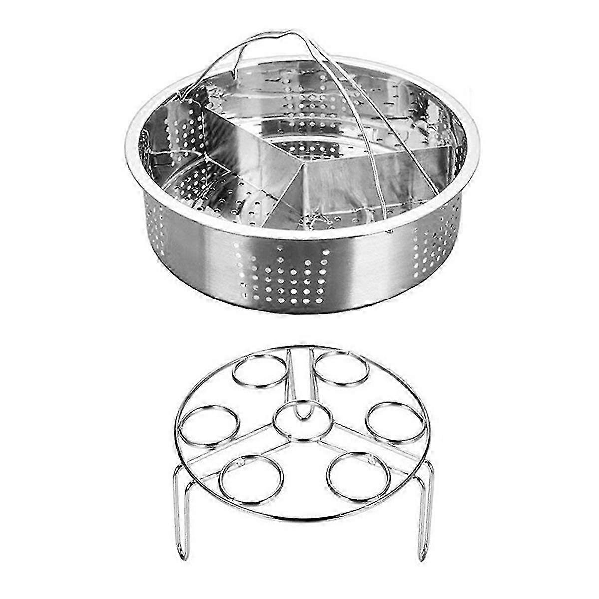 Multifunctional Pressure Cooker Steamer Egg Rack Tray for Pot, Egg Steamer Accessory