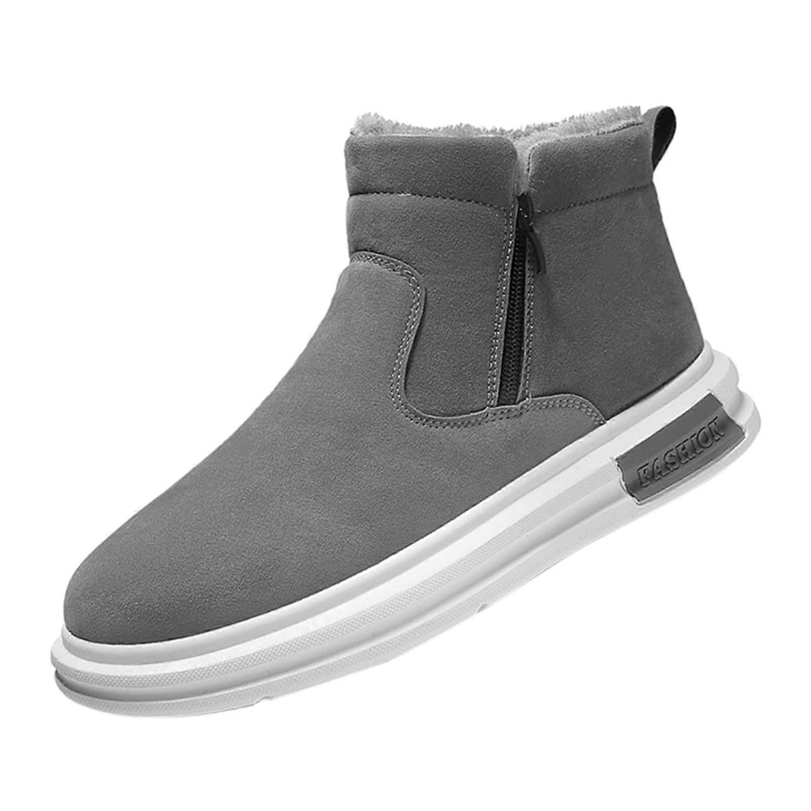 Snow boots for men, size 48, medium cut, warm, cold and snowproof