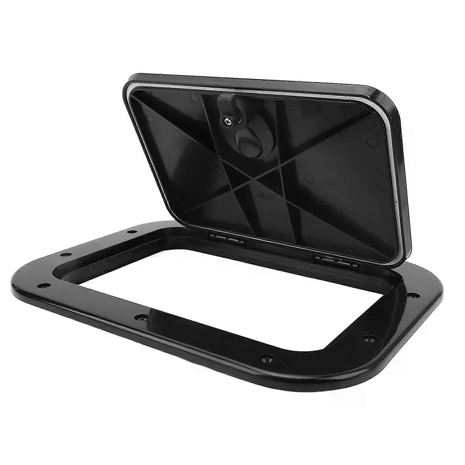 Boat Deck Access with Lid ABS Anti Aging Impact Proof Compartment Door for RV Trailer Yacht Camper RV Compartment Door
