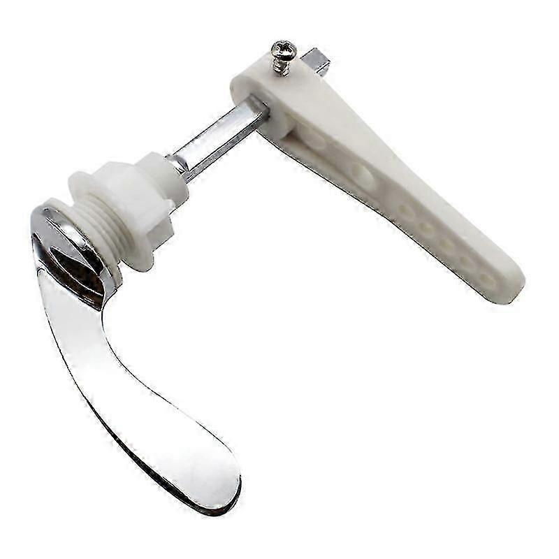 Metal Toilet Cistern Lever Handle for WC Tank, Durable Flush Handle Replacement