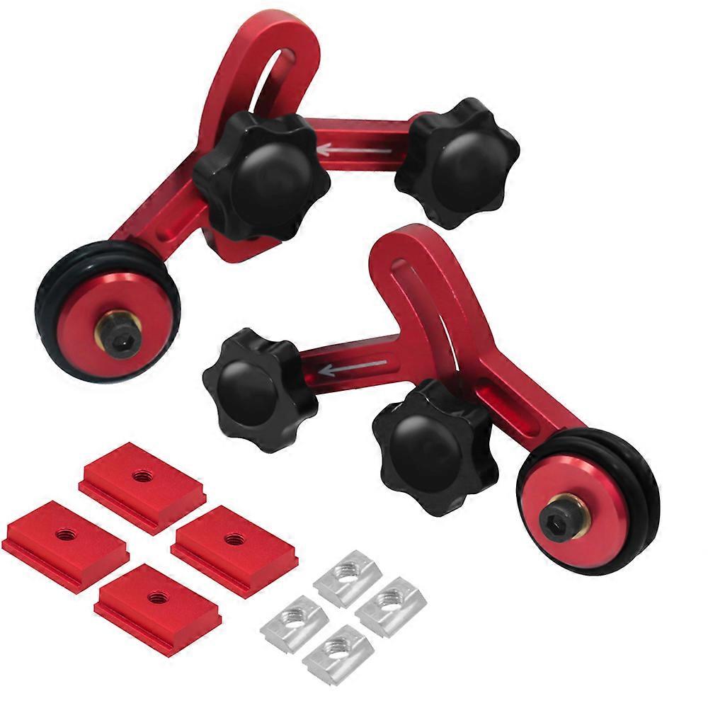 2pcs Unidirectional Multi - Purpose Bearing Roller Pressing Feeder for Table Saws, Safety Propelling Auxiliary Tool