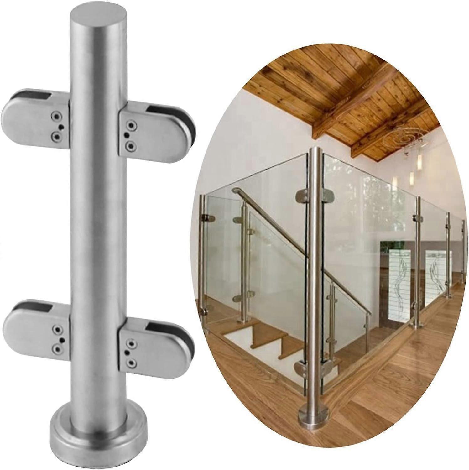 EdelstahlBalustradenpfosten (Color: Center post) Mid Post 85cm/35