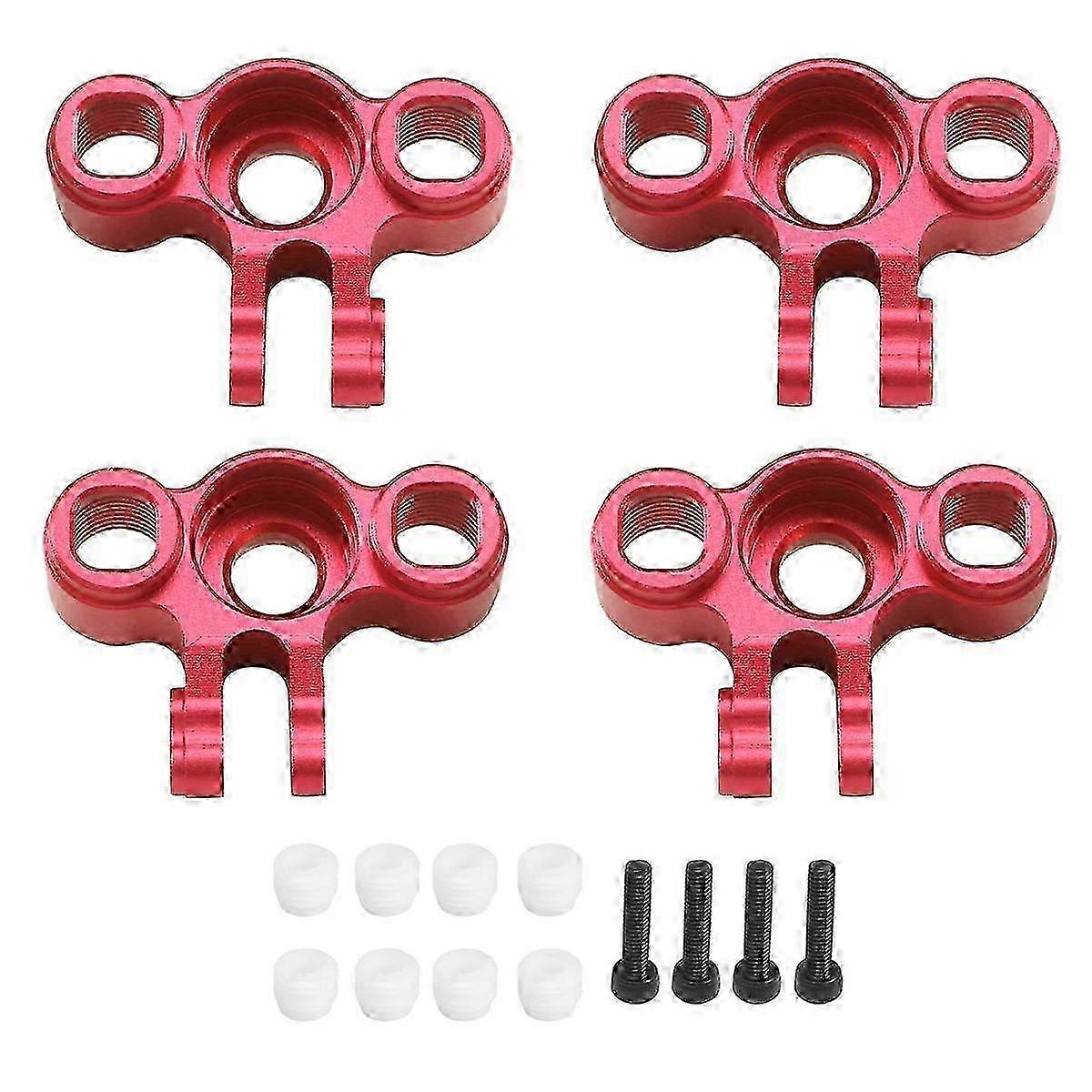 4Pcs Metal Front and Rear Axle Carrier Knuckle Arm 7034 for 1/16