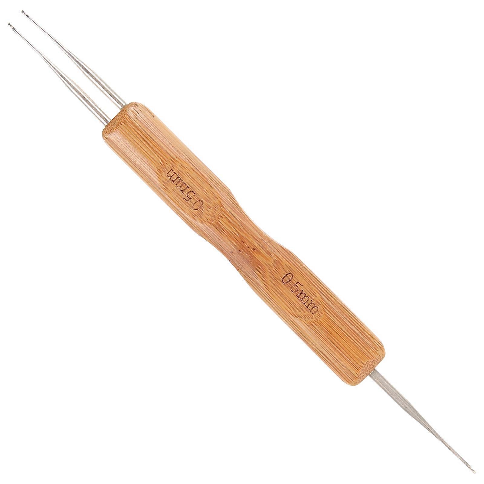 Dreadlock Crochet Hook for Hair Locking Tool 17x1.5cm 1Pcs