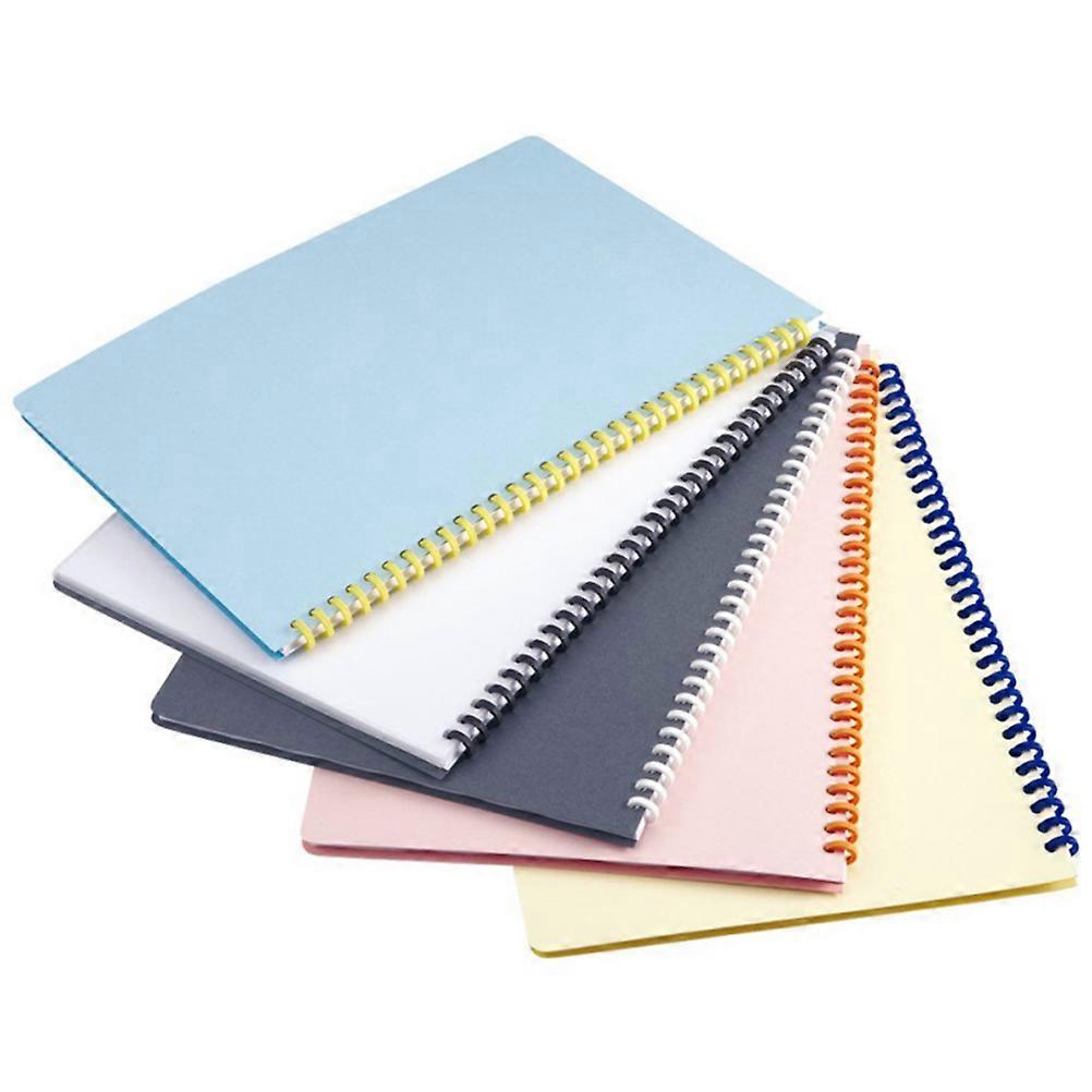Loose Leaf Hinge For Book Making Diy Projects Books 30x7cm Black Plastic Book Binding 5Pcs
