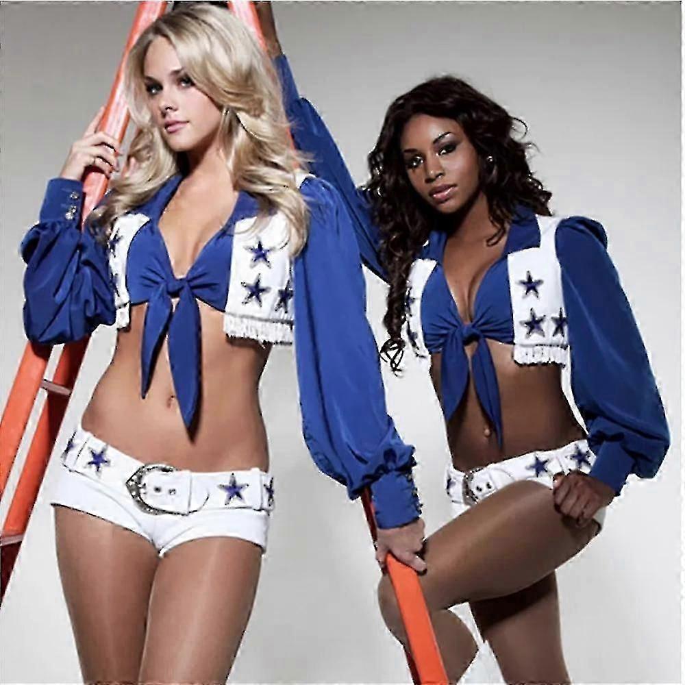 2024 סקסי תיכון התעמלות ספורט מפגש דאלאס קאוגירל מעודדת שמלה מפוארת ליל כל הקדושים מסיבת ליל כל הקדושים רייסר מעודדת קוספליי קוס