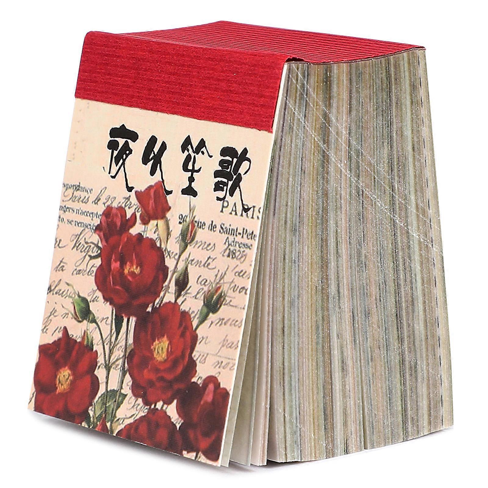 Decoupage Paper Vintage Craft Paper Sheets Diy Activities Multi-Colored 1.97x1.57 Inches 365 Sheets