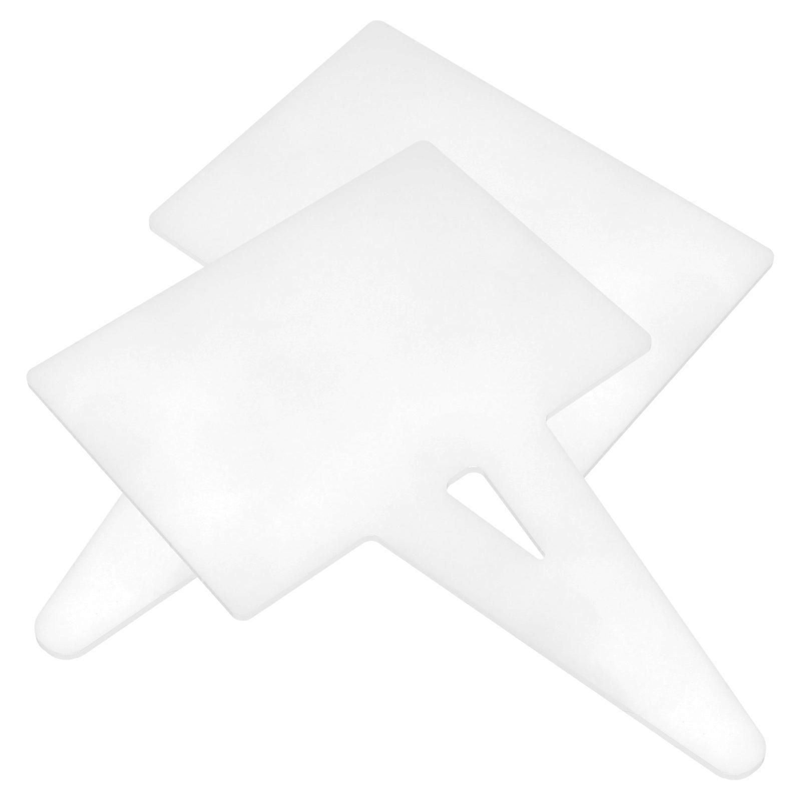Étiquettes de prix de détail imperméable à l’eau effaçable écriture panneau de signalisation cuisine design professionnel 2Pcs