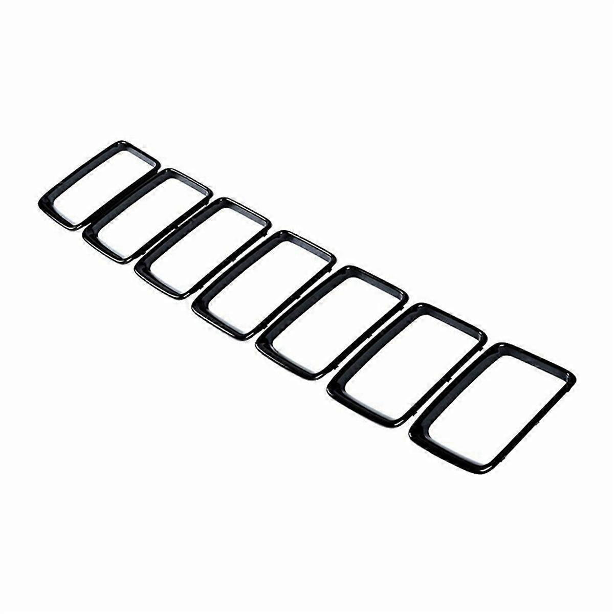 7PC Front Grille Inserts Trim Kit for Grand 2014-2016