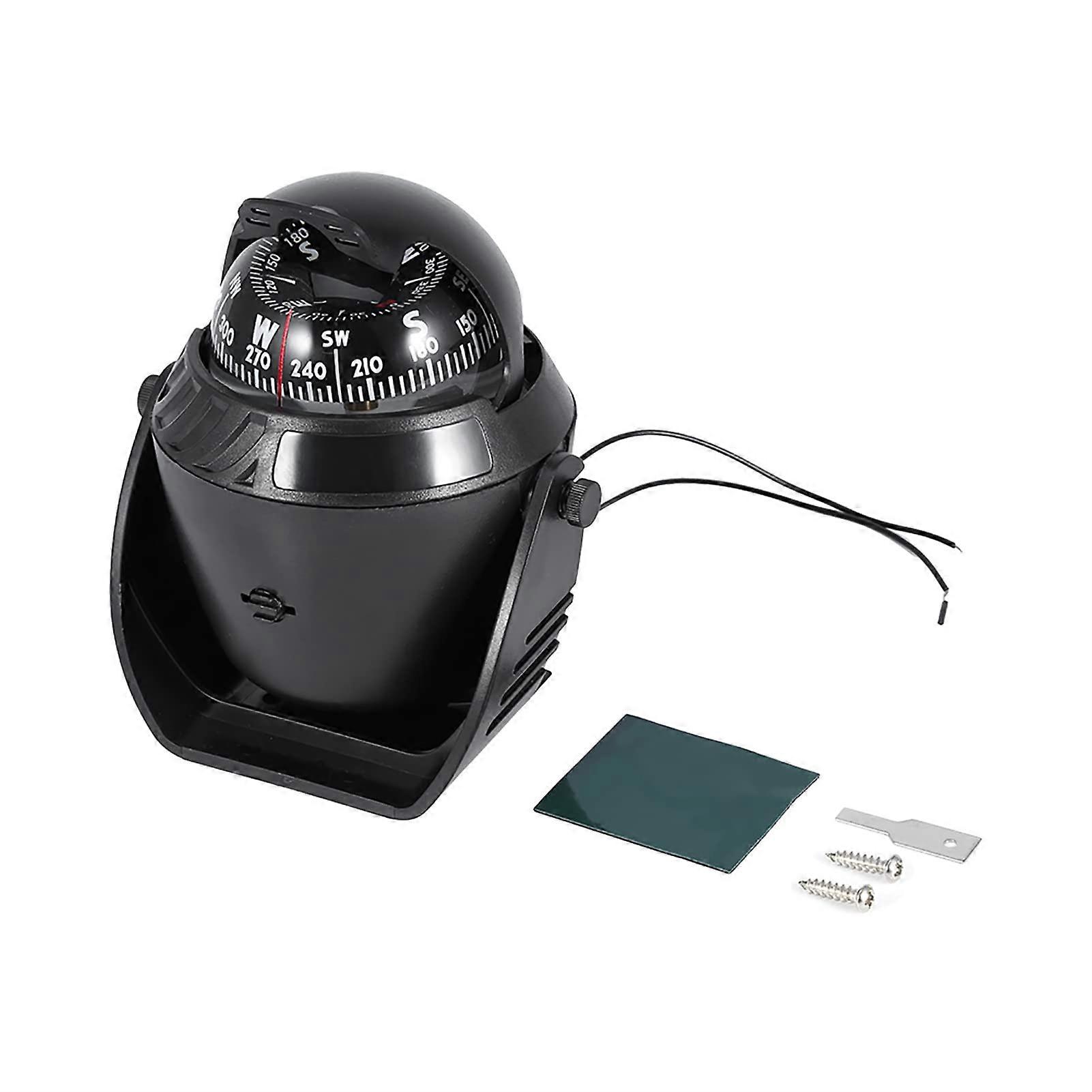 Electronic Multifunction Navigation, High Precision LED Light, Swivelling Compass