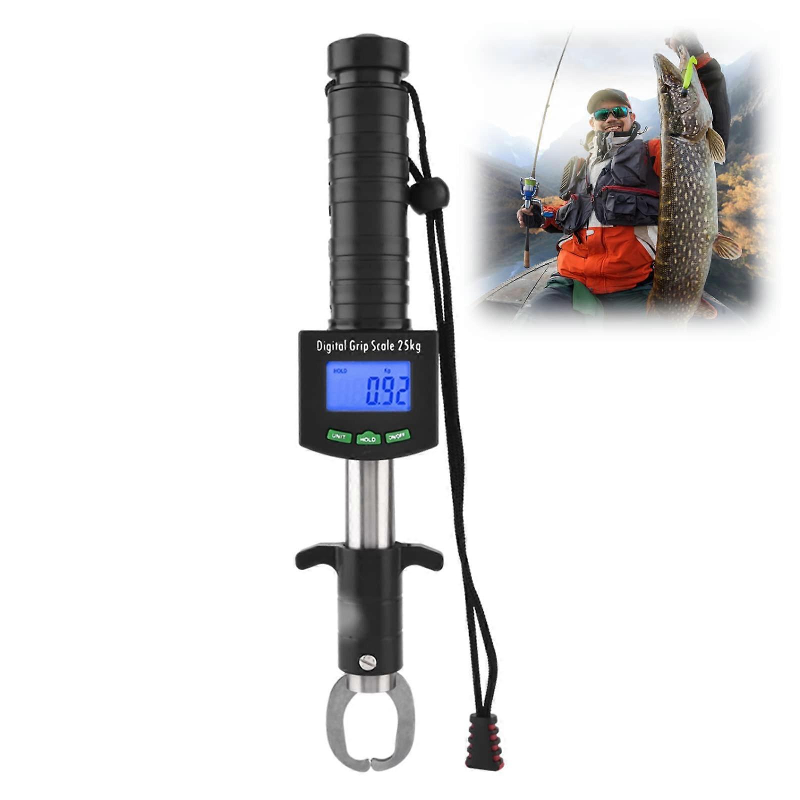 Fishing Tool Portable Stainless Steel Lip Grabber with Ergonomic Handle and Hook Removal Functionality