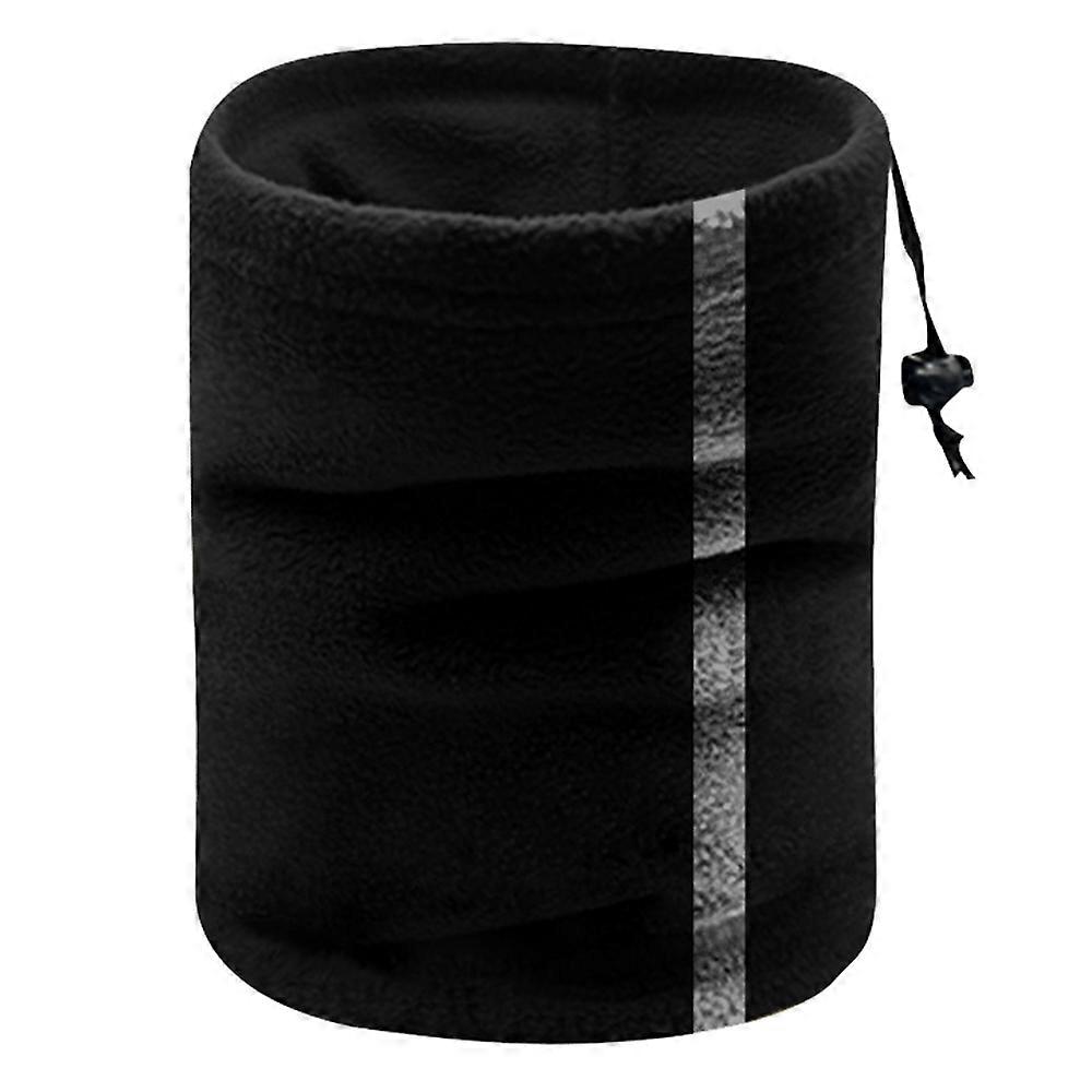 2層ウィンターサイクリングポーラーフリースネックゲートルマスク反射オートバイウォームネックカバー