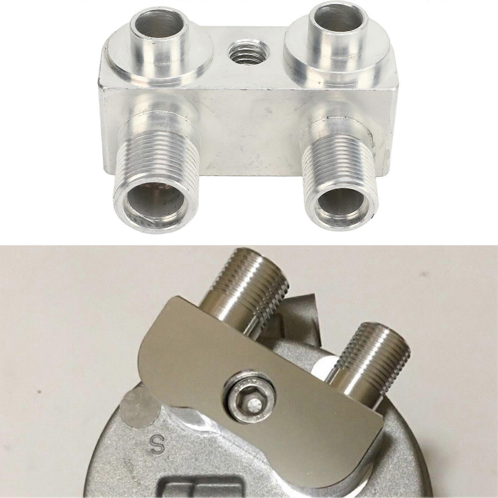 AC Compressor Adapter Durable Wear Resistant Easy Installation AC Compressor Fitting Adapter Replacement for SX LS1 AC Compressor 