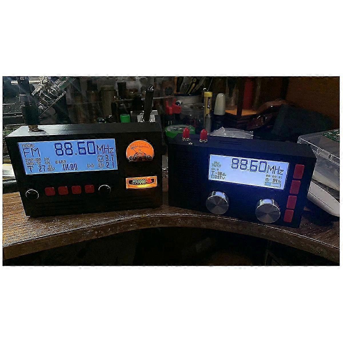 Multiband-DSP-Funkempfänger mit Audio-VU-Anzeige und S-Meter