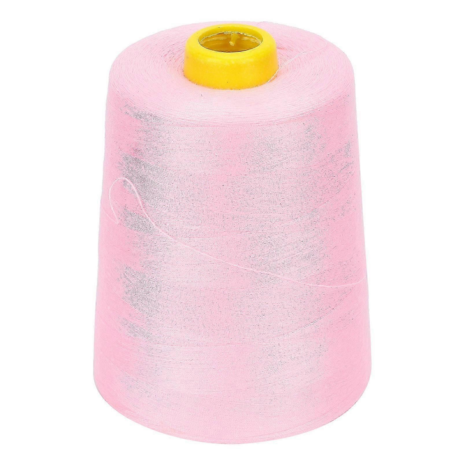 8000 Yards of Multiple Colored Polyester Sewing Thread for DIY Embroidery Machine Project - 152 Pink