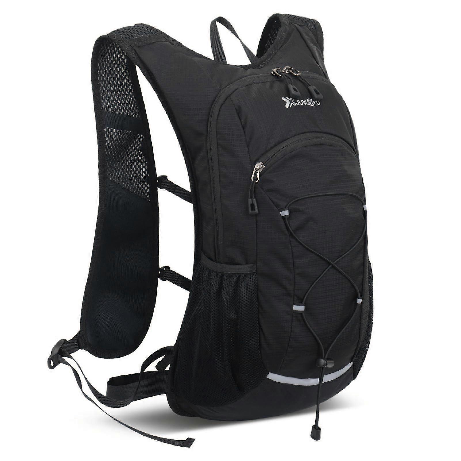 Hydration Backpack 18L Hiking Backpack with 2L Water Bladder for Hiking Trail Running Cycling Marathon CBlack (18L), Vest Only One Size