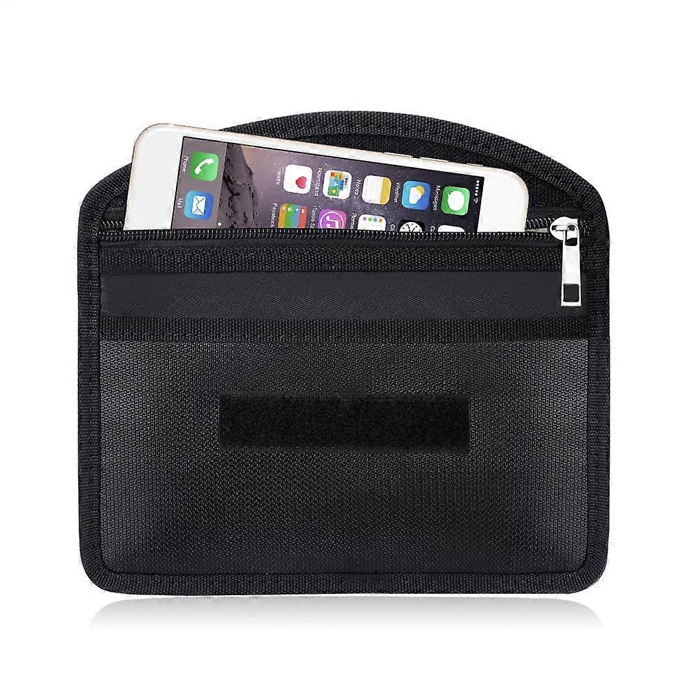 Waterproof Fireproof Bag - Fireproof Signal Blocking Pouch for Small Offices | Silicone Coated Faraday Wallet for RFID Protection