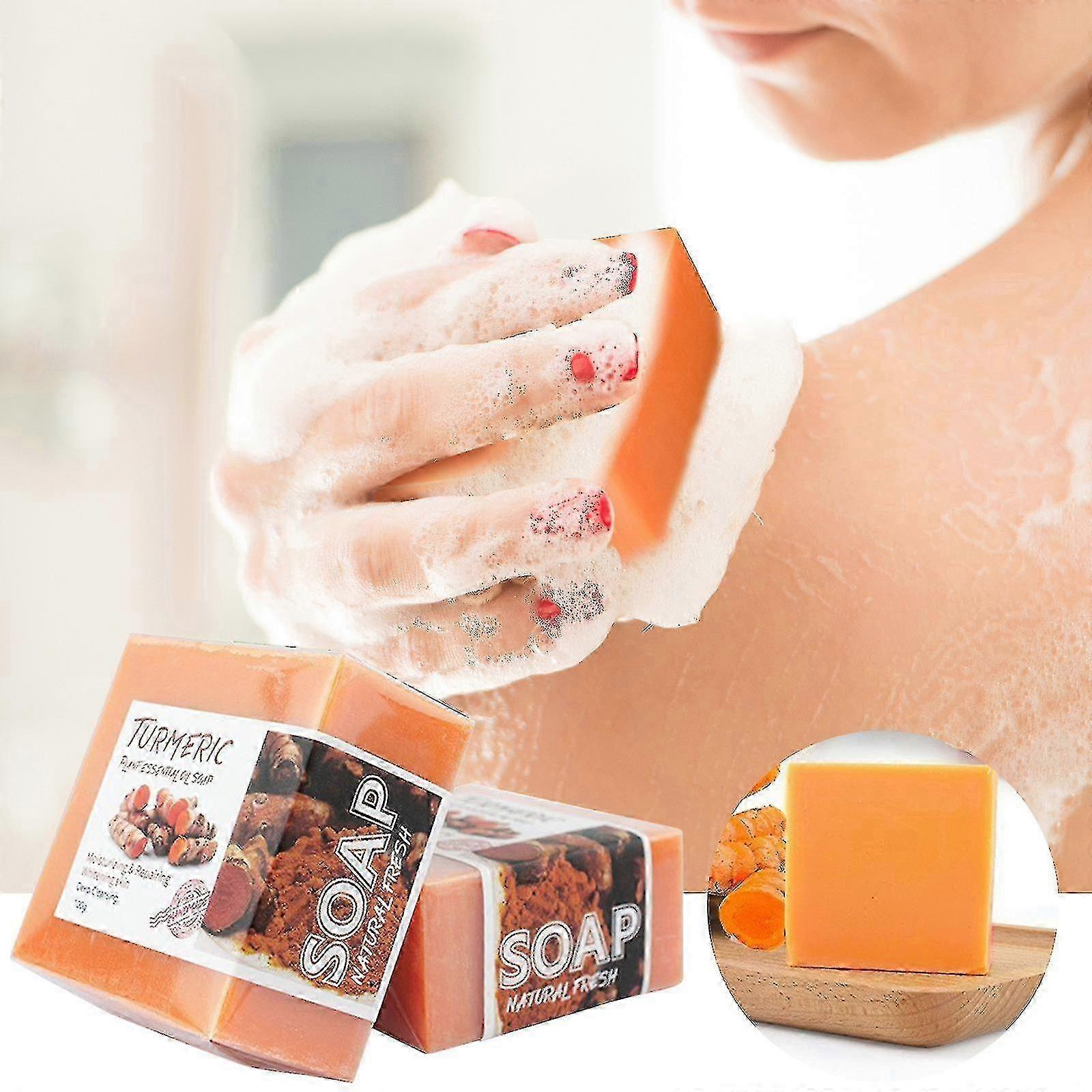 2025 Tumeric Soap, Acne, Dark Spots, Hyperpigmentation, Smooth Skin Tumeric Soap, Acne, Dark Spots, Hyperpigmentationtumeric Soap, Acne, Dark Spots, H