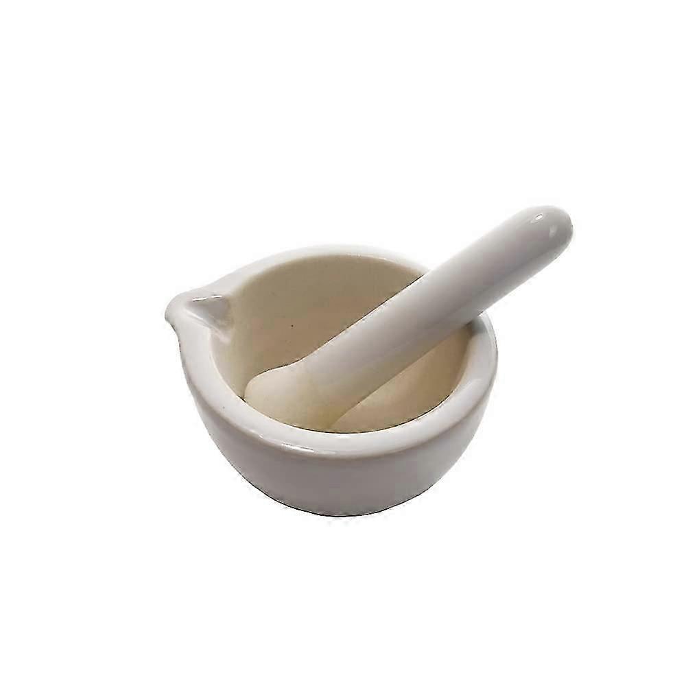 1 Mortar and Pestle - 100 ml - Porcelain - Suitable for laboratory use