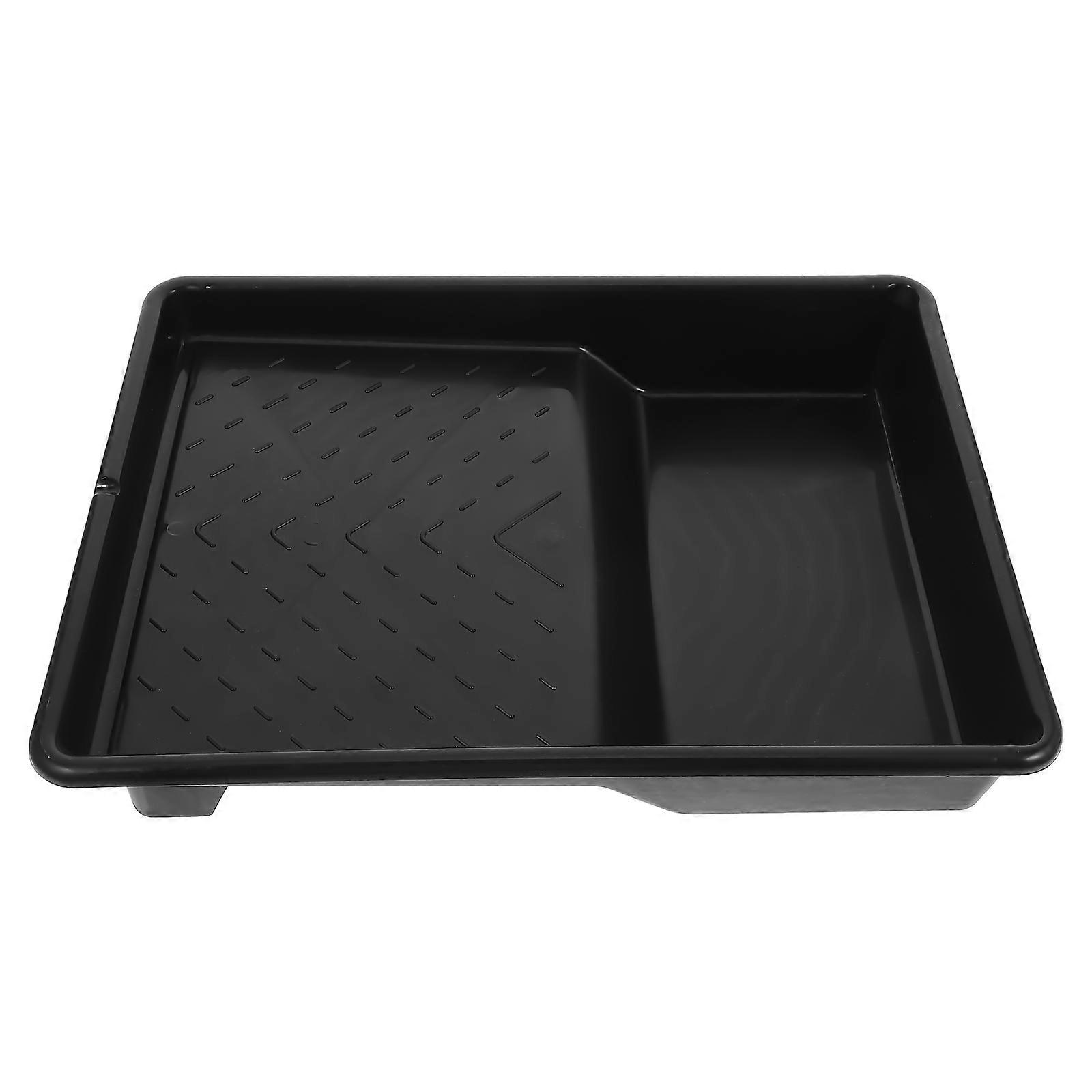 Paint Roller Tray For Painters 9-Inch Black Material Tool Organization 1Set