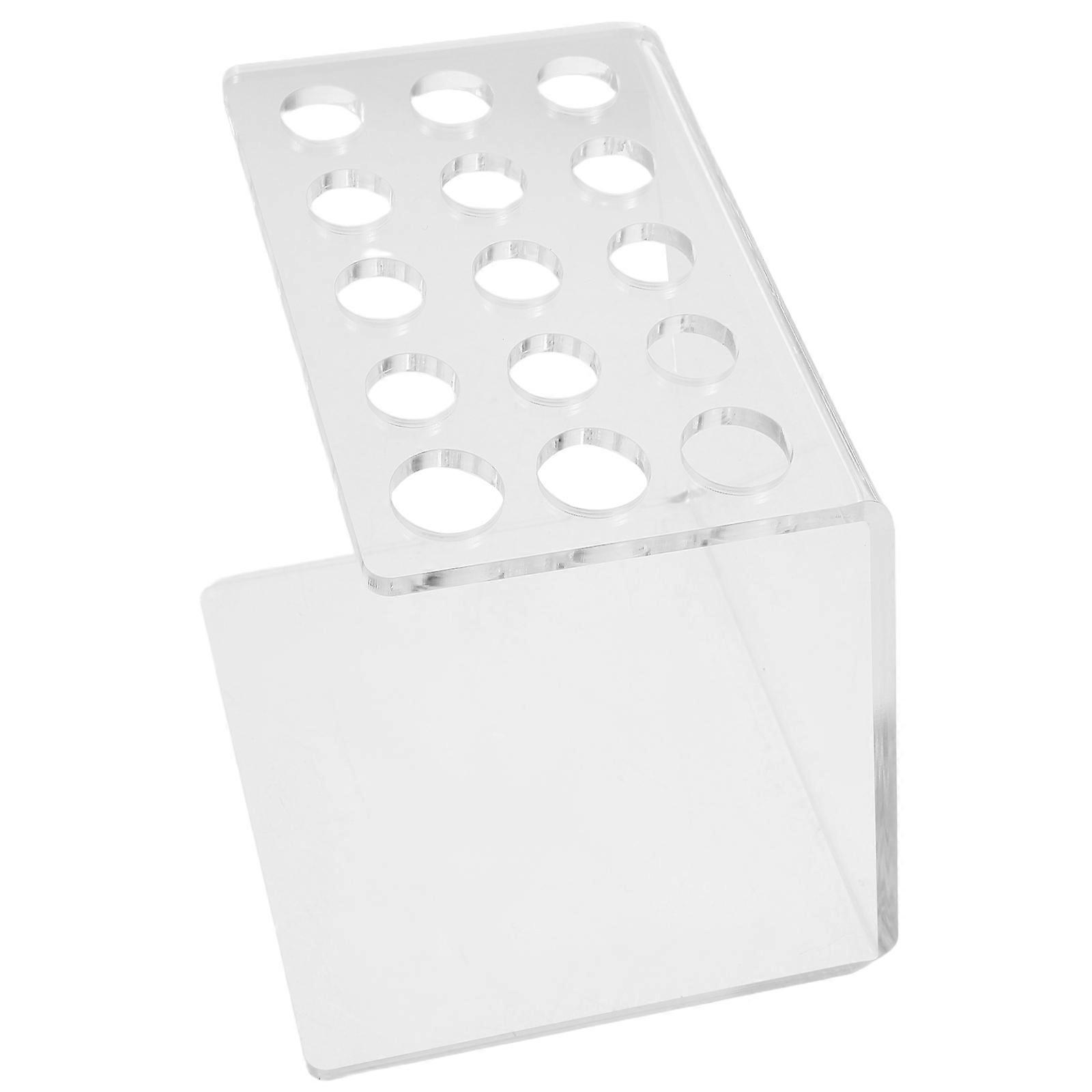 Ακρυλικό ψαλίδι μαλλιών & στυλό Βάση αποθήκευσης για κομμωτήριο, ψαλίδι κοπής μαλλιών και εργαλεία ομορφιάς Πολυλειτουργικό ράφι οργάνωσης για χώρο εργασίας κομμωτή