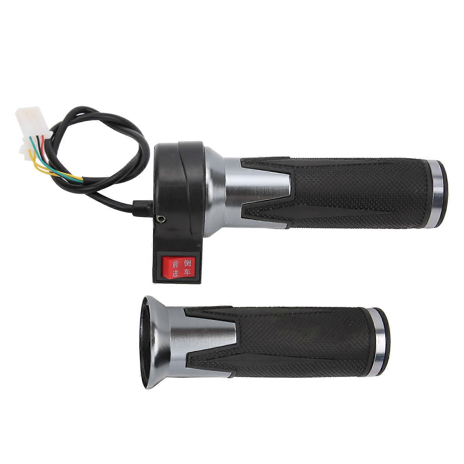 1Pair Throttle Handle Grips Handlebar for Electric Bicycles with Forward and Reverse GearYMQX)