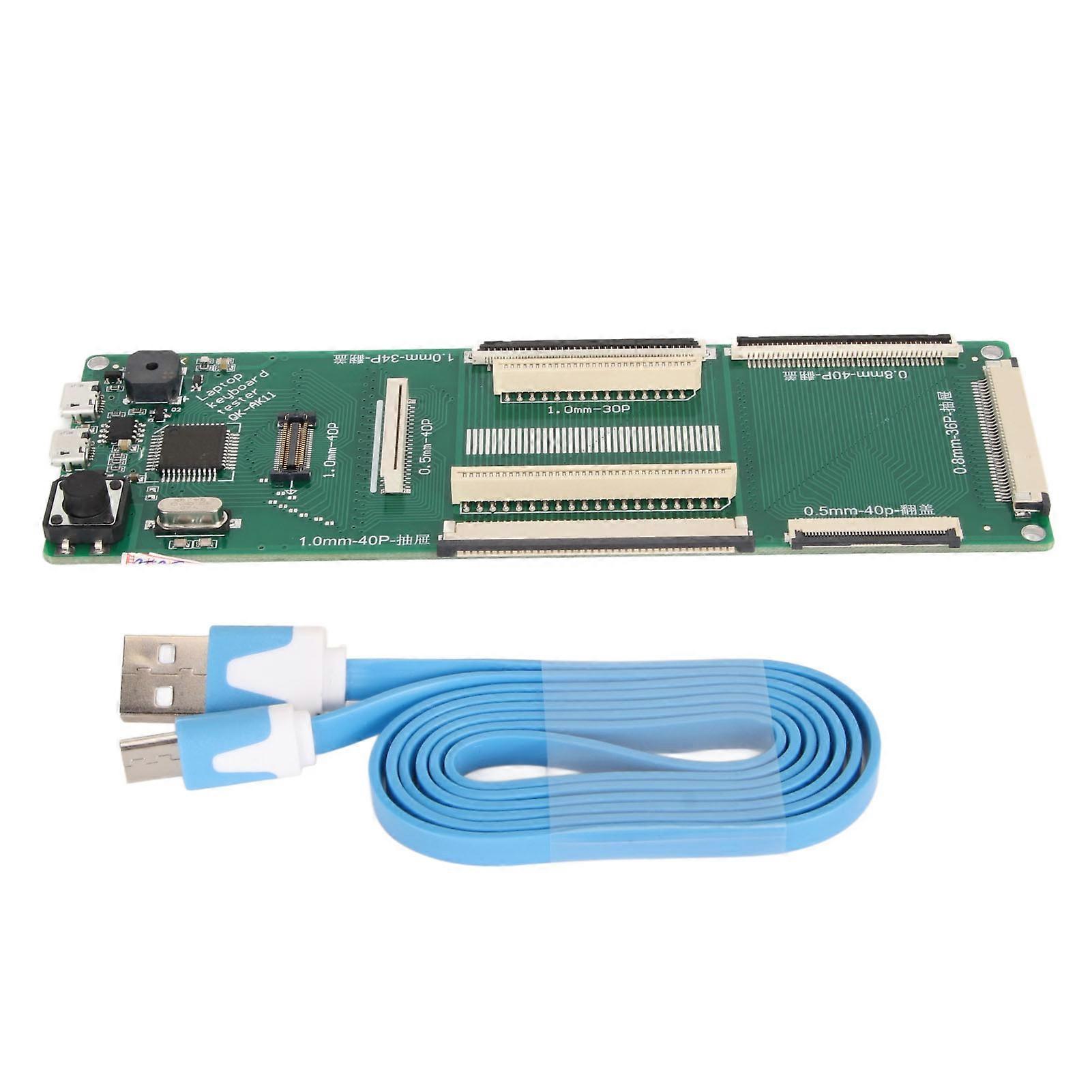 Laptop Keyboard Tester USB Interface Universal Notebook Keyboard Testing Device with Cable