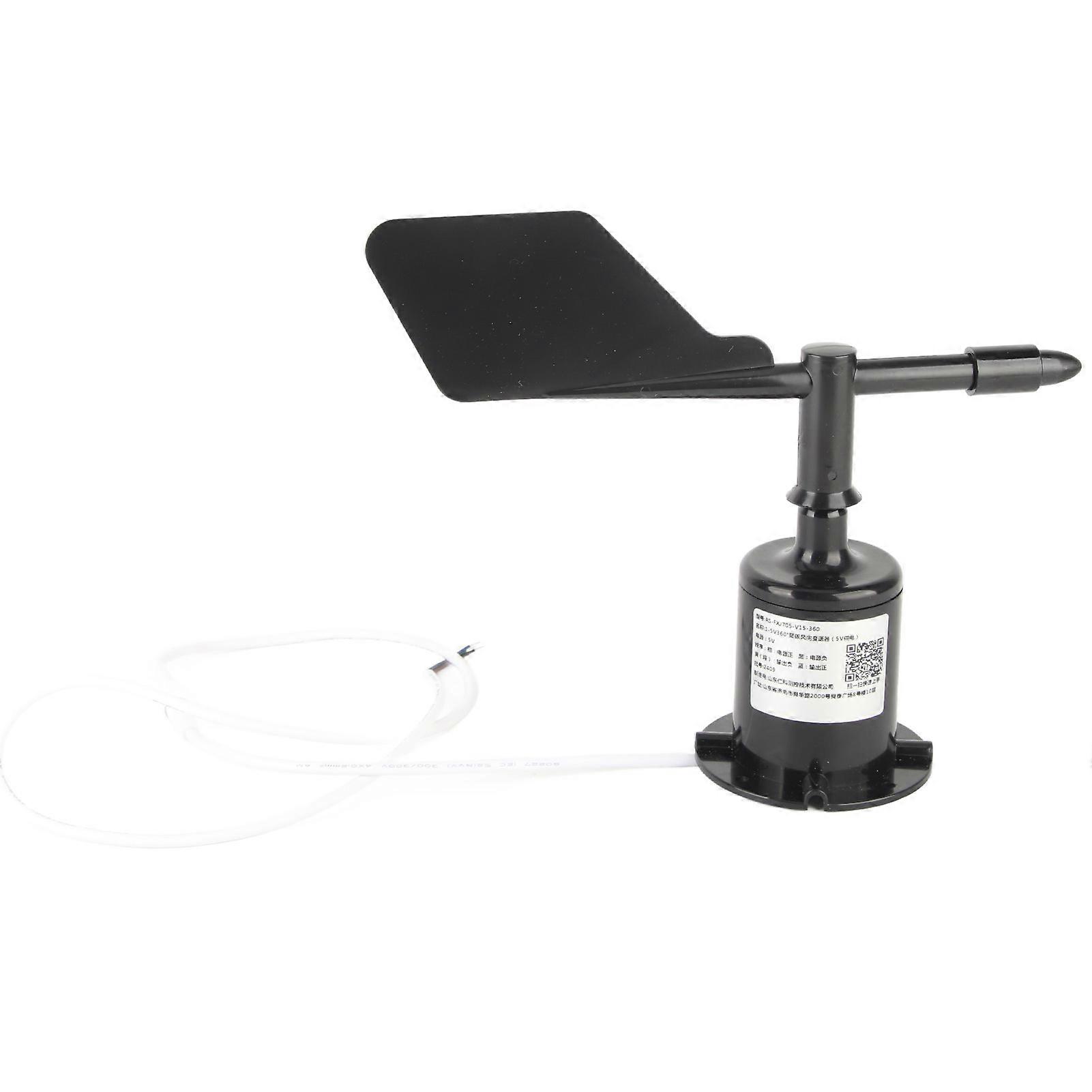 360 Degree Wind Transmitter Transducer Wind Speed Anemometer Instruments for Ambient Weather