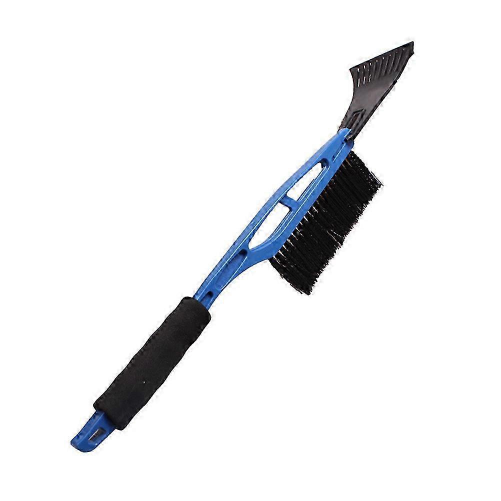 2 in 1 Snow Brush with Squeegee Ice Scraper Foam Grip Anti Freeze Snow Shovel for Vehicle Windshield Ice Remover