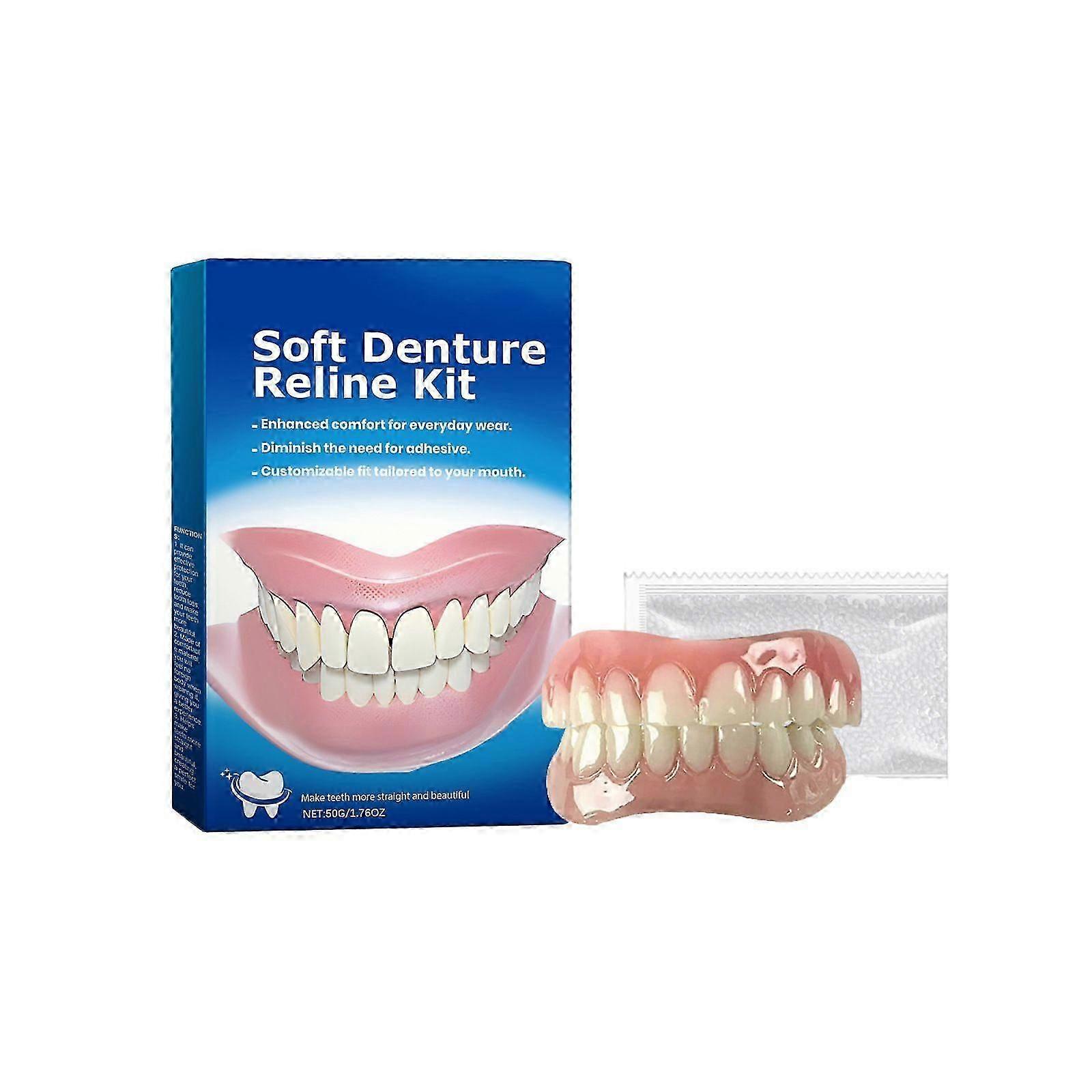 Teeth modification denture set, teeth gap modification denture set, beautiful teeth cosmetic kit