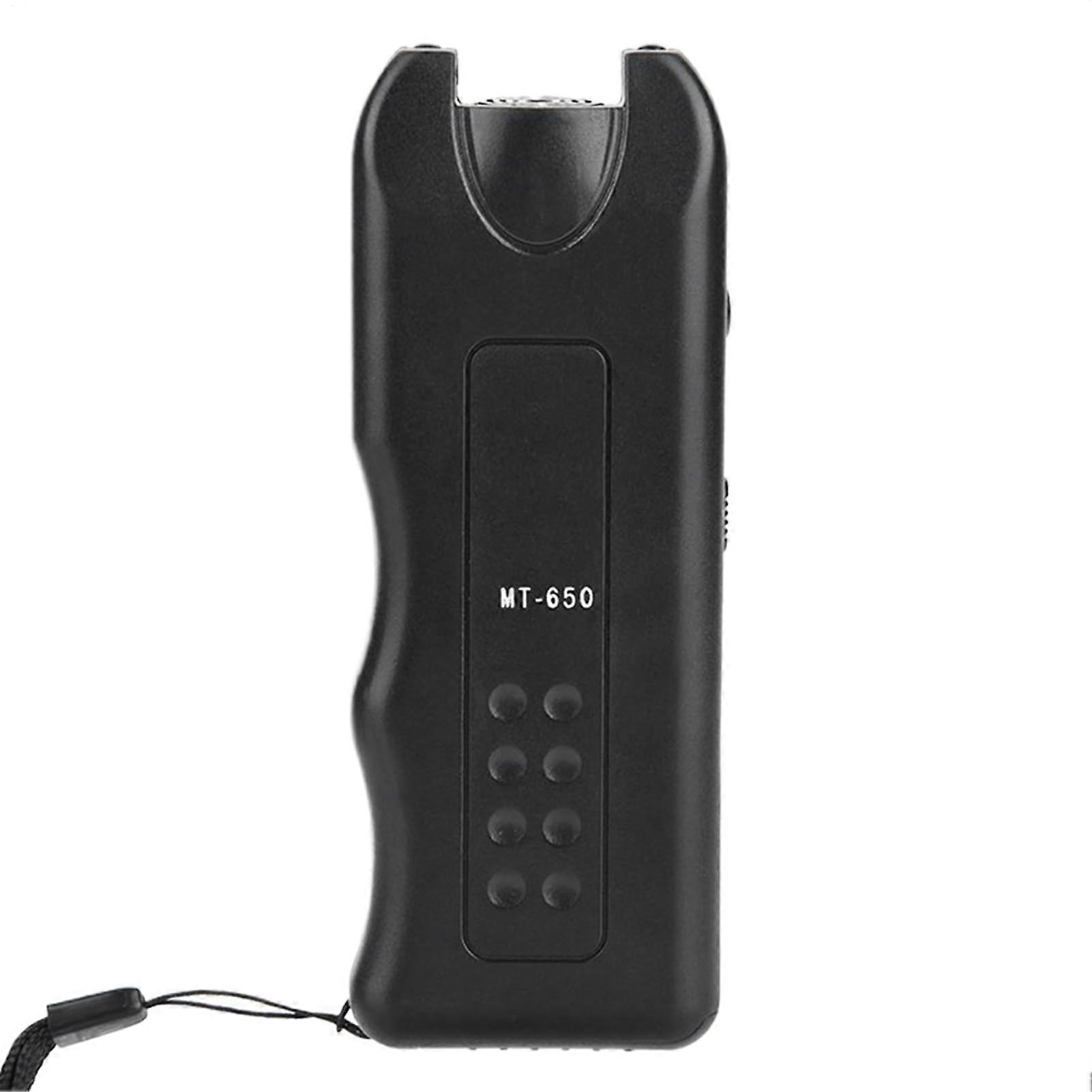 Ultrasonic Dog Bark Control Device Rechargeable Handheld Animal Trainer with LED Light Safe Portable Tool