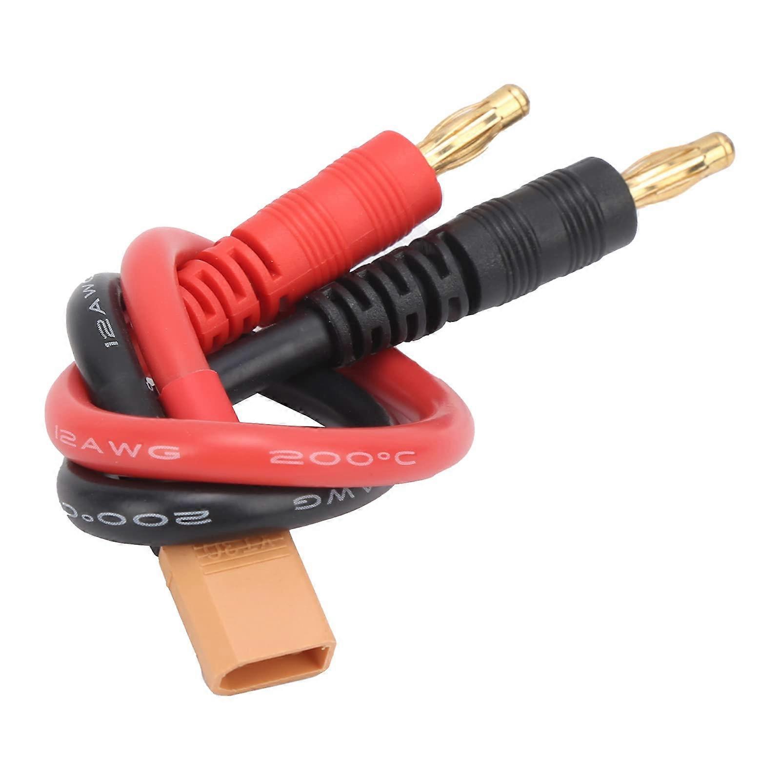 B6 Banana Plugs with XT30 4.0mm Durable Copper Material Adapter Lighting Design for RC Car Models and Model Aircraft