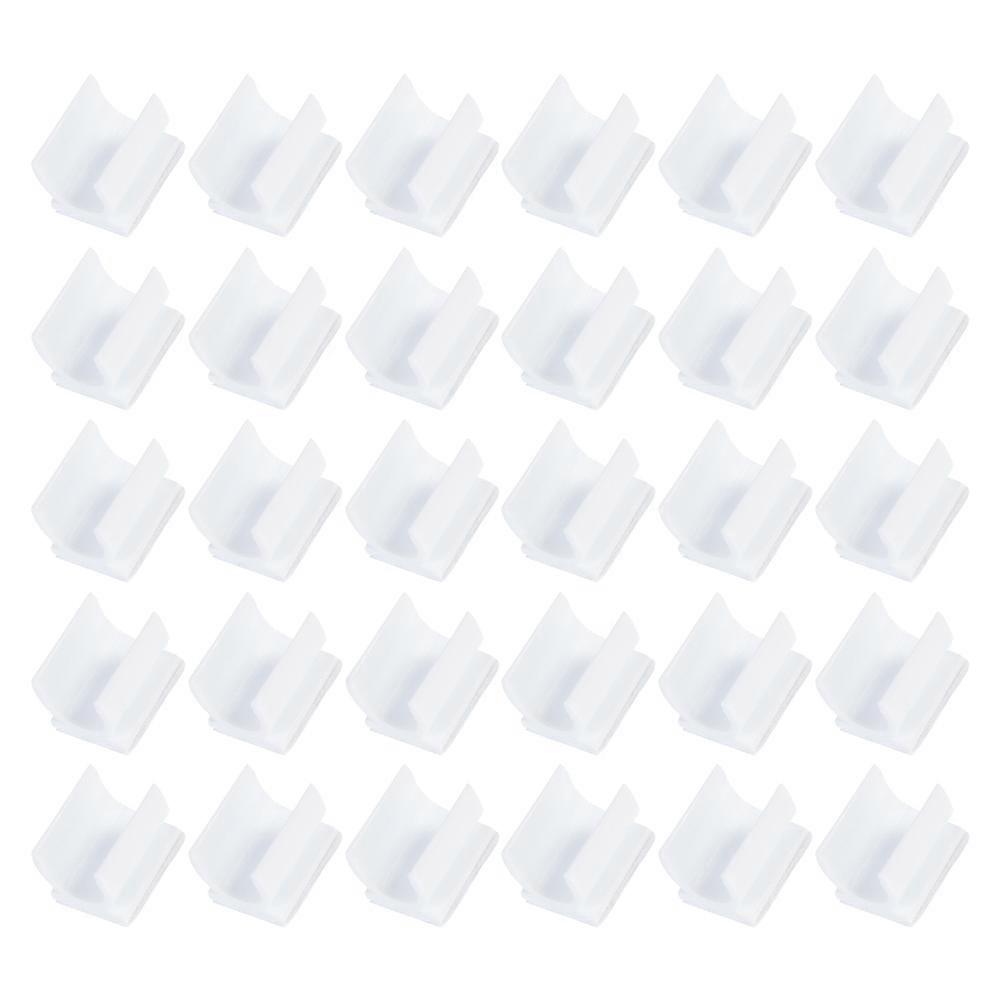 200pcs Self Adhesive Pen Clips for Whiteboard & Office – Easy Install, Smooth Surface Adhesion, Organize & Secure Pens