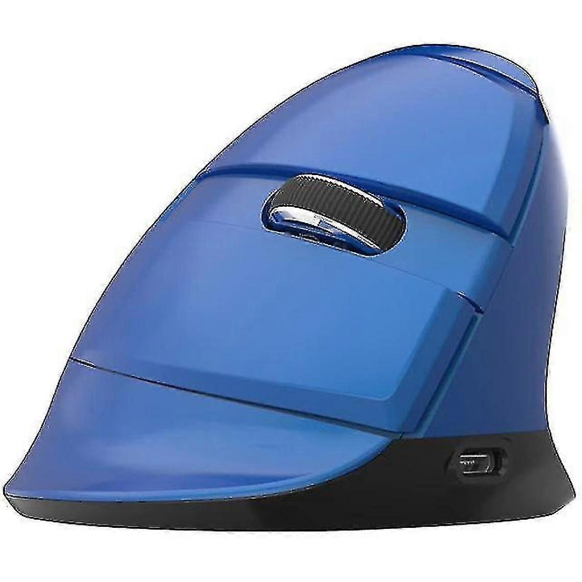 Wireless Mouse Vertical Ergonomic Mice (blue)